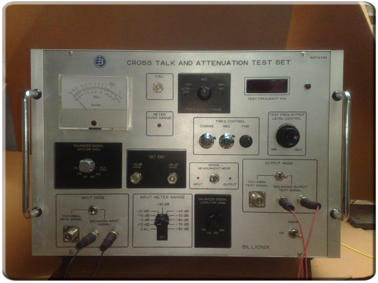 Cross Talk Attenuation Test Set BIXTAT2M-1