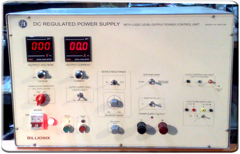 DCRegulatedPulsePowerSupplyDC8040