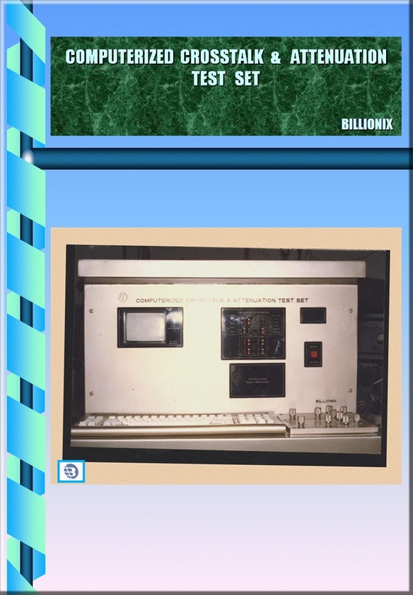 COMPUTERISED CROSS TALK AND ATTENUATION TEST SET BILLIONIX