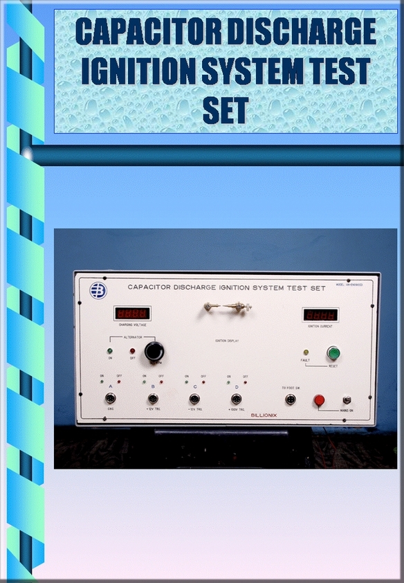 capacitor discharge ignition system test set