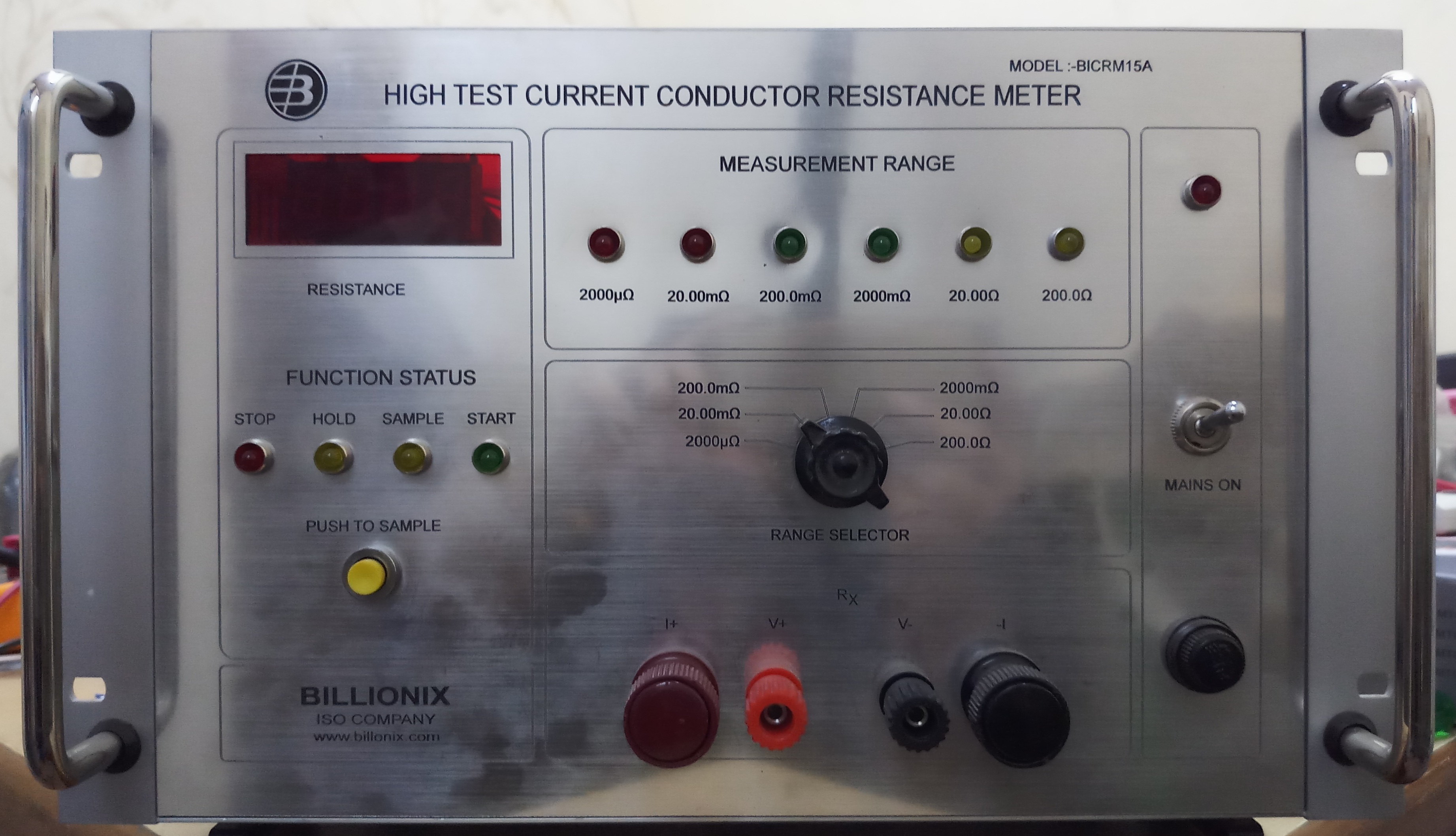 HIGHTESTCURRENTCONDUCTORRESISTANCEMETER