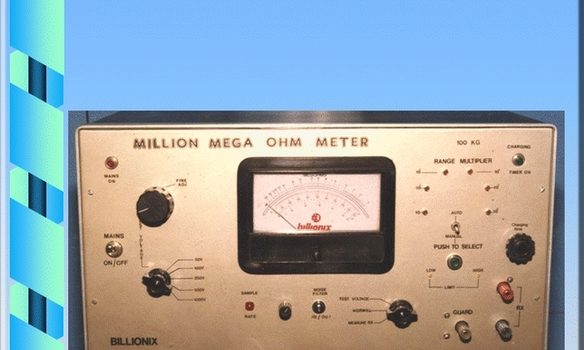 MILLION MEGA OHM METER BILLIONIX